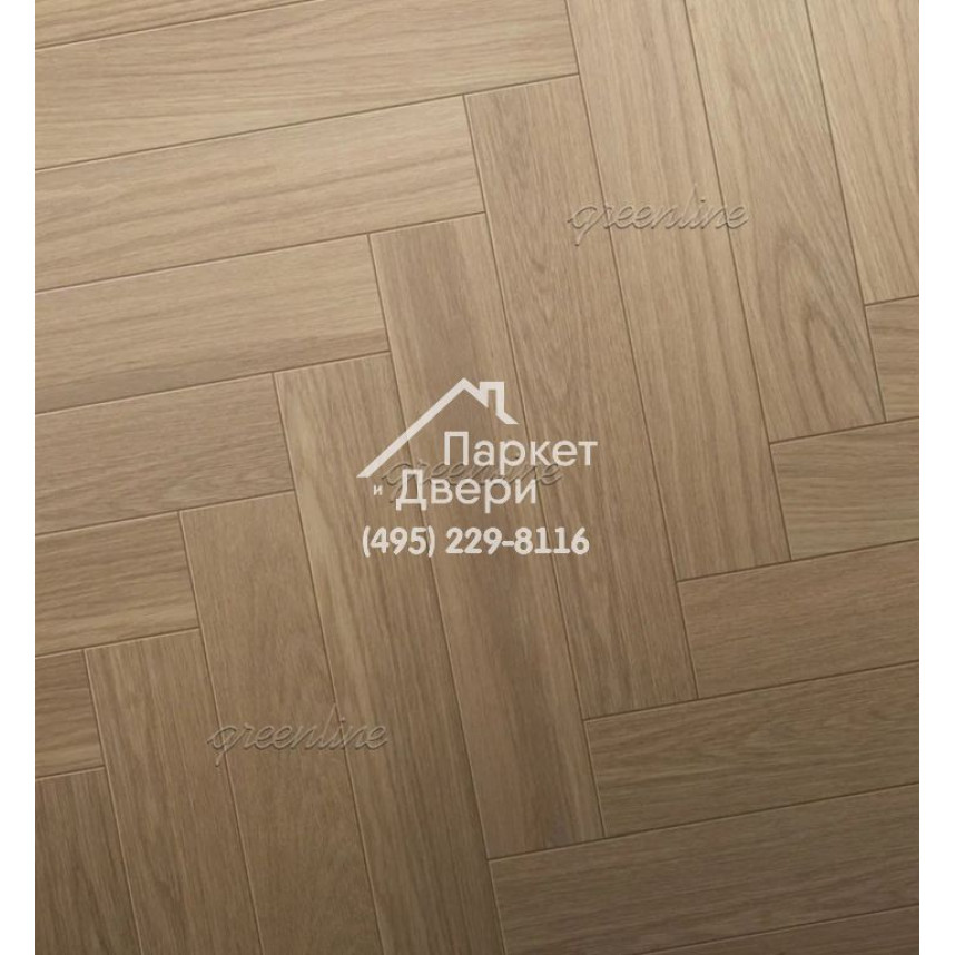Паркет Английская ёлка Greenline Smart Herringbone 603 дуб прованс