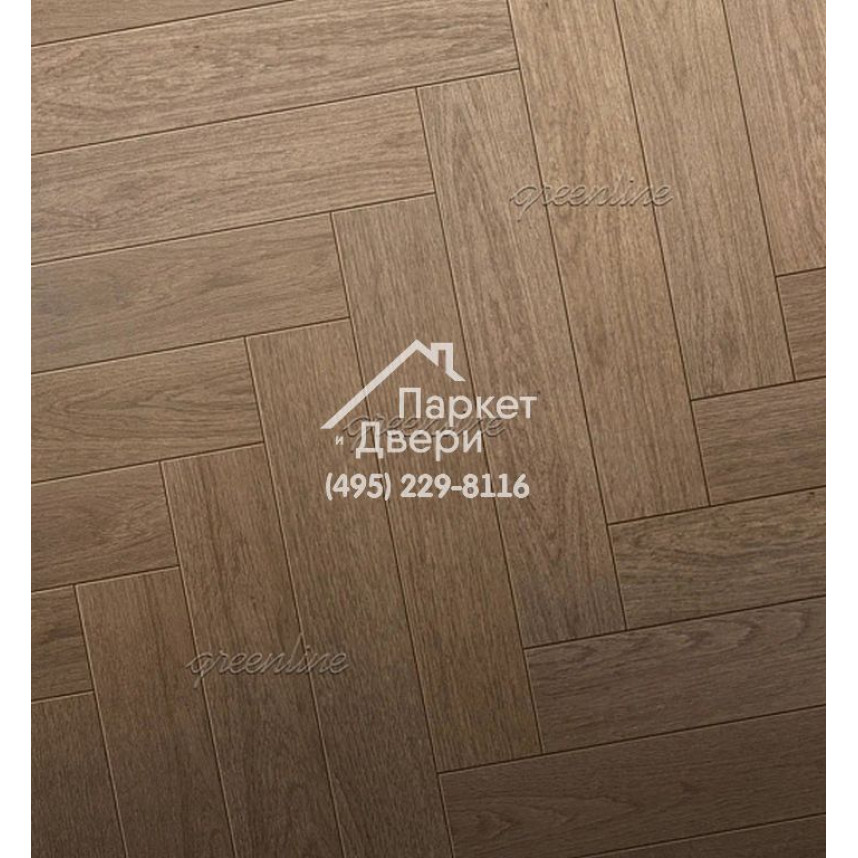 Паркет Английская ёлка Greenline Smart Herringbone 604 дуб оливия-2