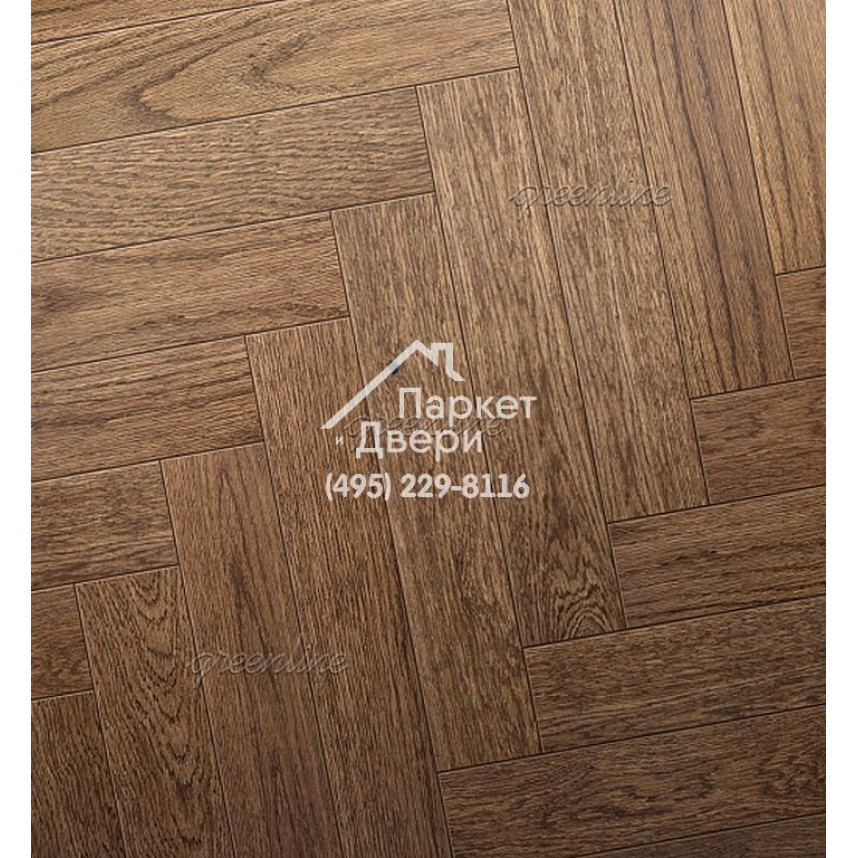 Паркет Английская ёлка Greenline Smart Herringbone 605 дуб бохо-2