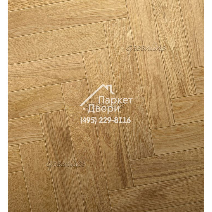 Паркет Английская ёлка Greenline Smart Herringbone 606 дуб классик-2