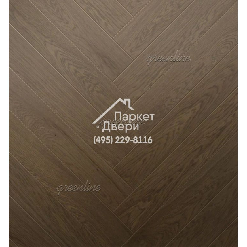 Паркет Английская ёлка Greenline Smart Herringbone 612 дуб модерн-1
