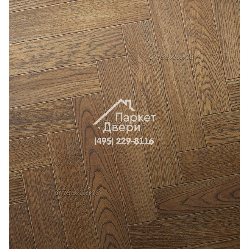 Паркет Английская ёлка Greenline Ultima 802 дуб атлантик-2