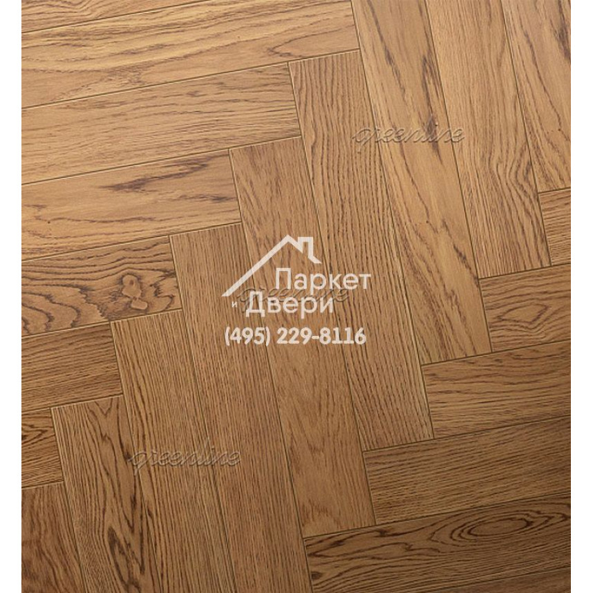 Паркет Английская ёлка Greenline Ultima 804 дуб элемент-2