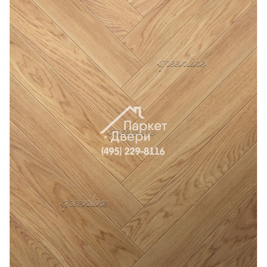 Паркет Английская ёлка Greenline Ultima 812 дуб кэнди-1