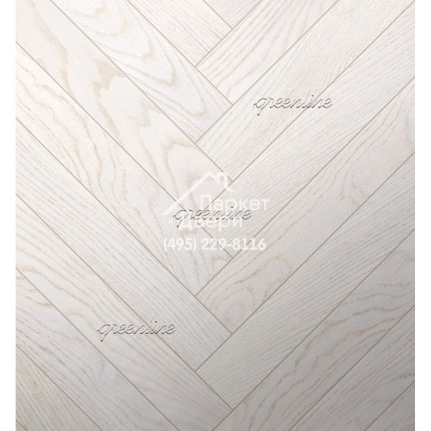 Паркет Английская ёлка Greenline Ultima 814 дуб люмин-1