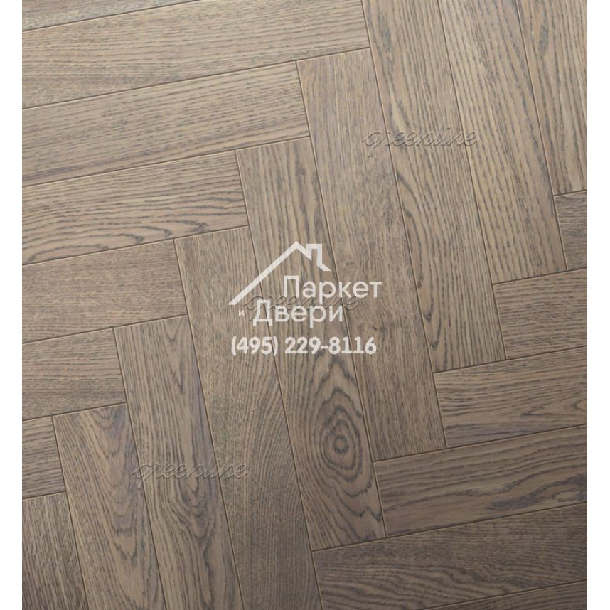 Паркет Английская ёлка Greenline Ultima 815 дуб стеллар