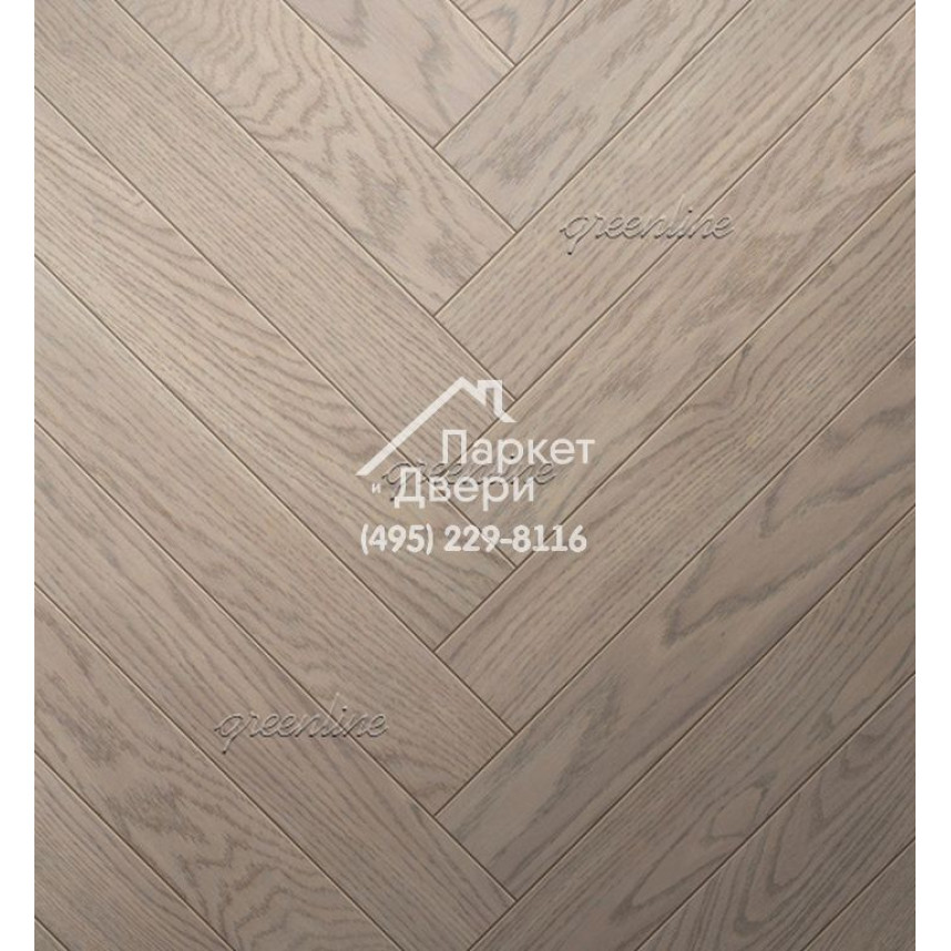 Паркет Английская ёлка Greenline Ultima 816 дуб сингл-1