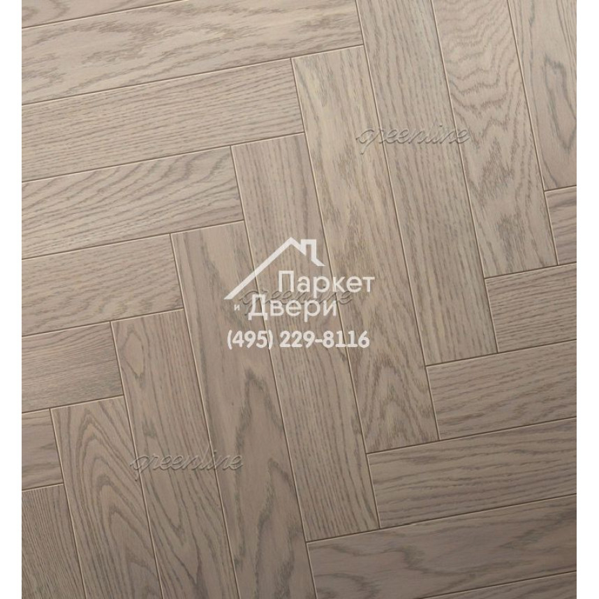 Паркет Английская ёлка Greenline Ultima 816 дуб сингл