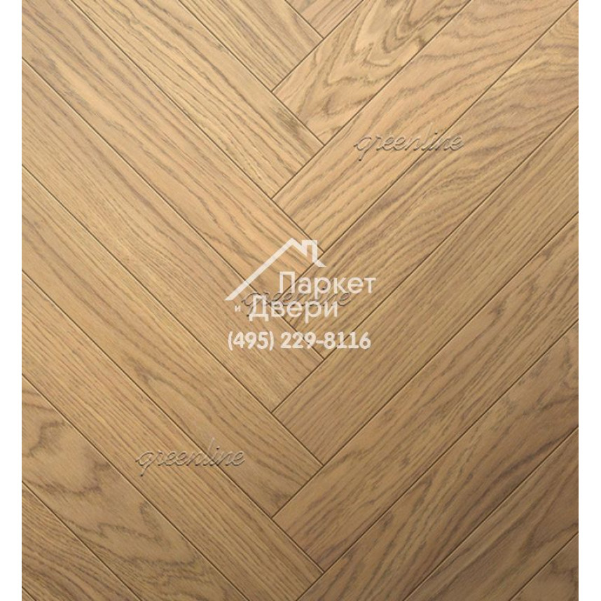 Паркет Английская ёлка Greenline Ultima 817 дуб гравити-1