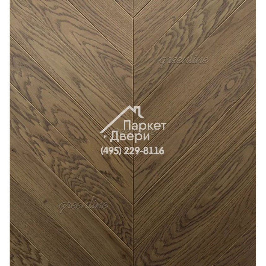 Паркет Французская ёлка Greenline Deluxe 107 саммер-2
