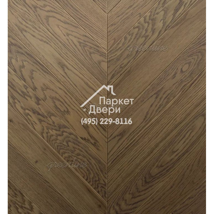 Паркет Французская ёлка Greenline Deluxe 107 саммер