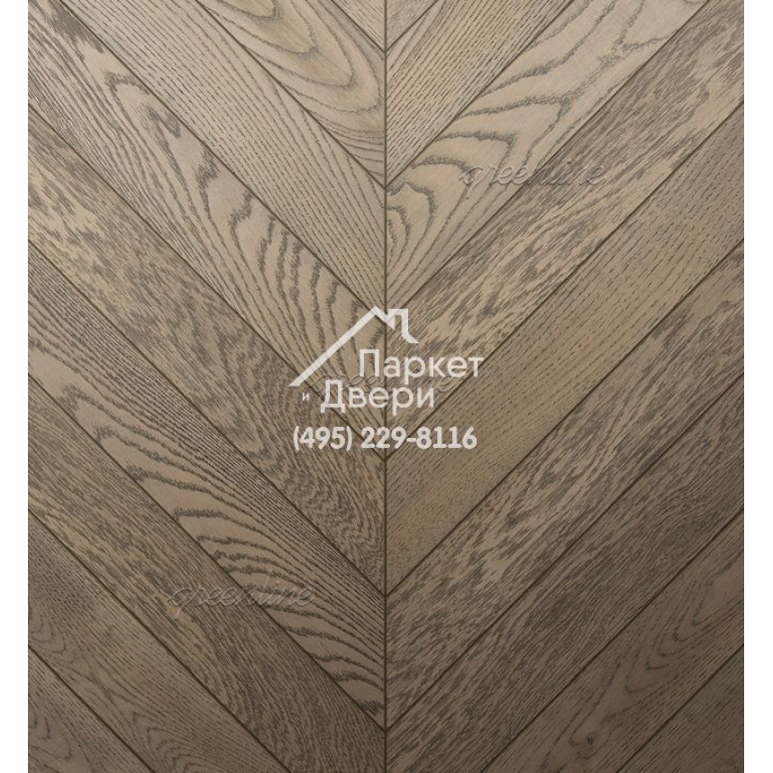 Паркет Французская ёлка Greenline Design 3107 дуб esmeralda