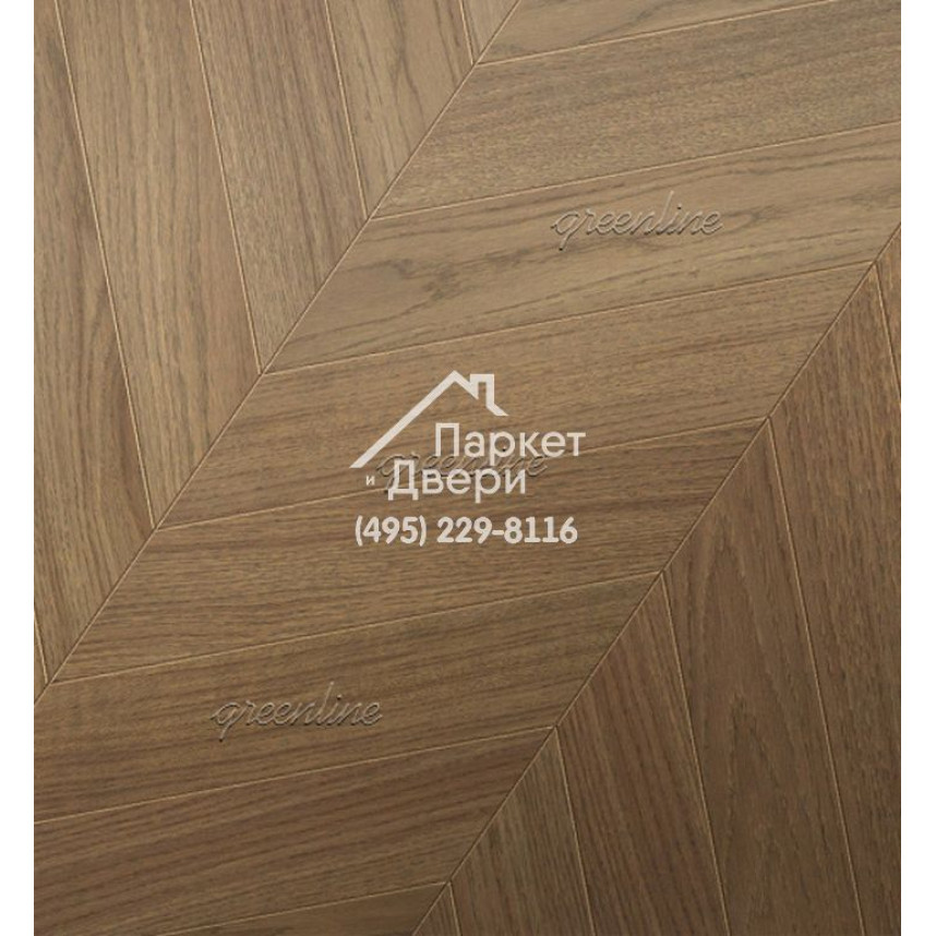 Паркет Французская ёлка Greenline Ultima 801 дуб спейс-2