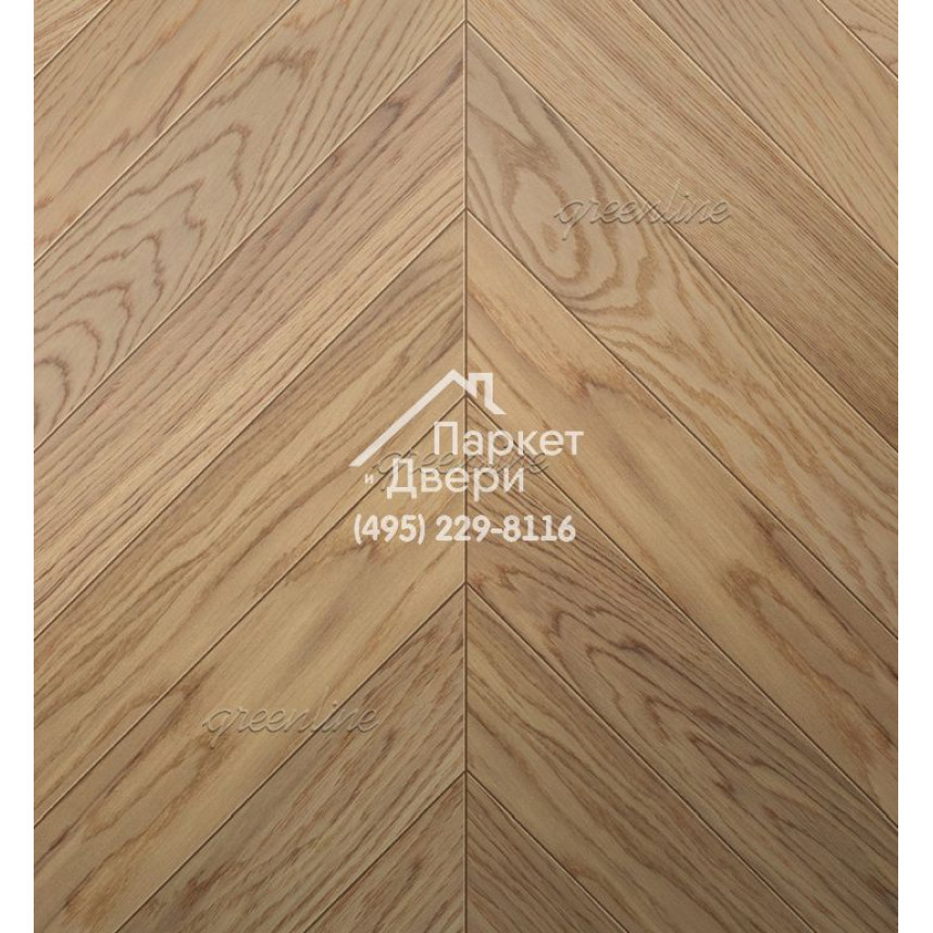 Паркет Французская ёлка Greenline Ultima 803 дуб оушен