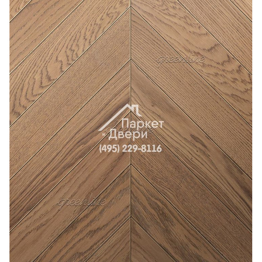 Паркет Французская ёлка Greenline Ultima 809 дуб дискавери-2