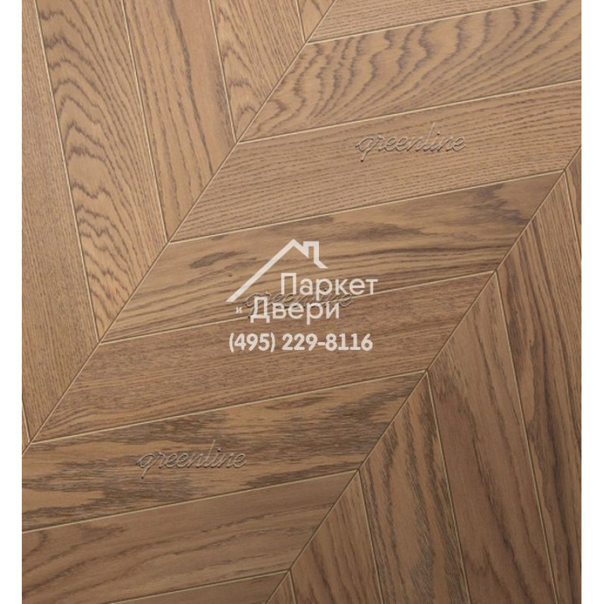 Паркет Французская ёлка Greenline Ultima 809 дуб дискавери-1