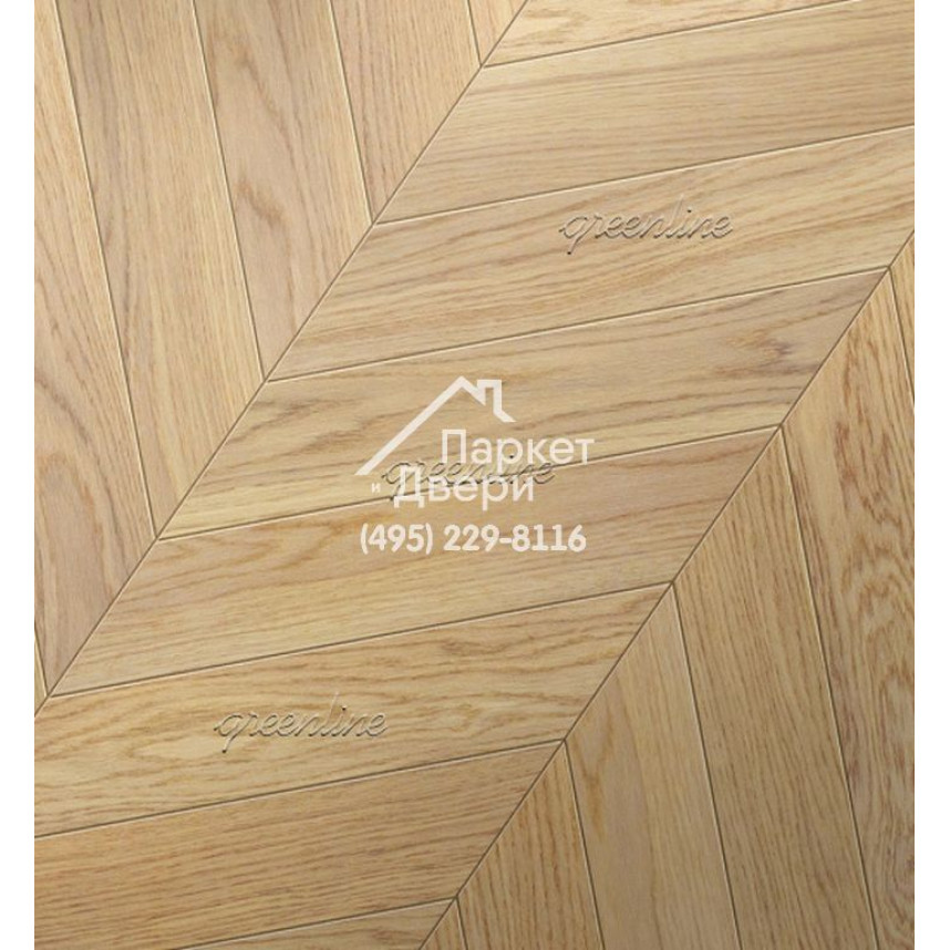 Паркет Французская ёлка Greenline Ultima 811 дуб аура-1