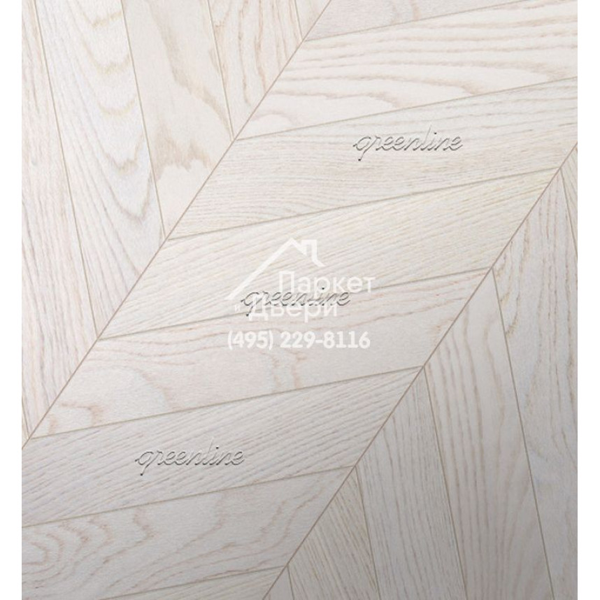 Паркет Французская ёлка Greenline Ultima 814 дуб люмин-1