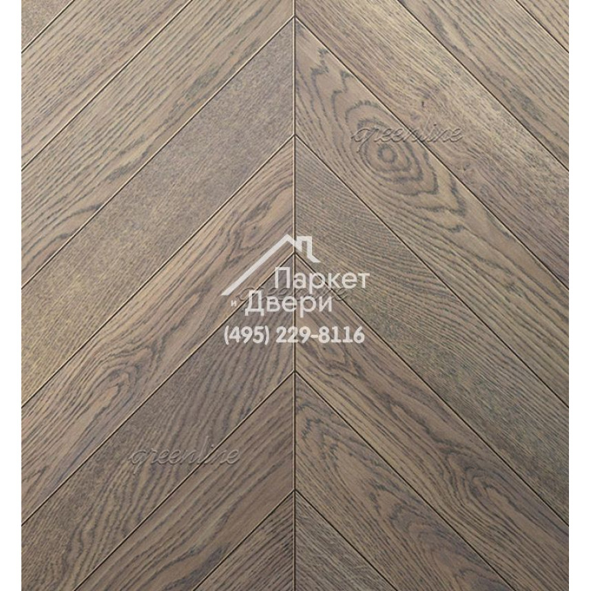 Паркет Французская ёлка Greenline Ultima 815 дуб стеллар-2