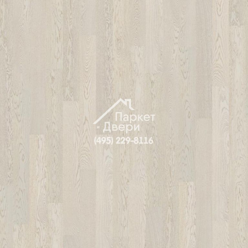 Паркетная доска Karelia Essence Дуб 4 Story 138 Polar White 1116х138x14