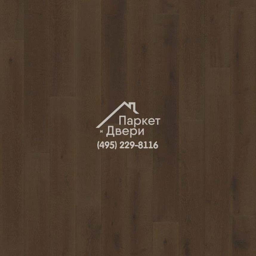 Паркетная доска Karelia Essence Дуб 4 Story 138 Cinder Dark 1116х138x14