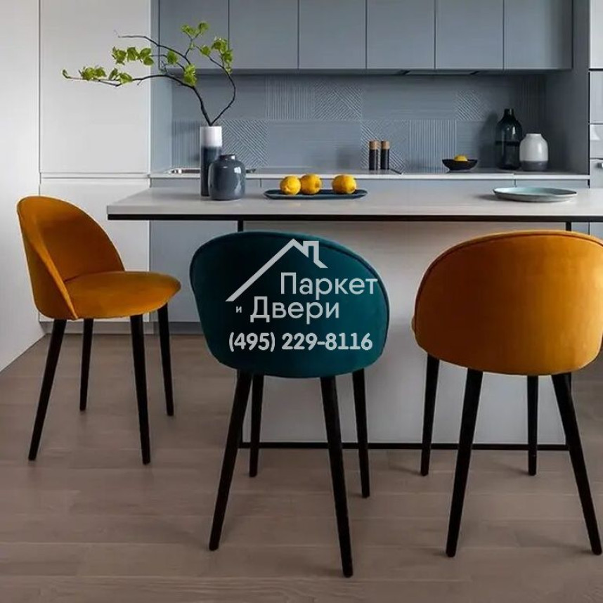 Паркет Французская Ёлка Coswick 60° Дуб Серый вельвет 1176-4874-20,Таверн, 548x127x15-3