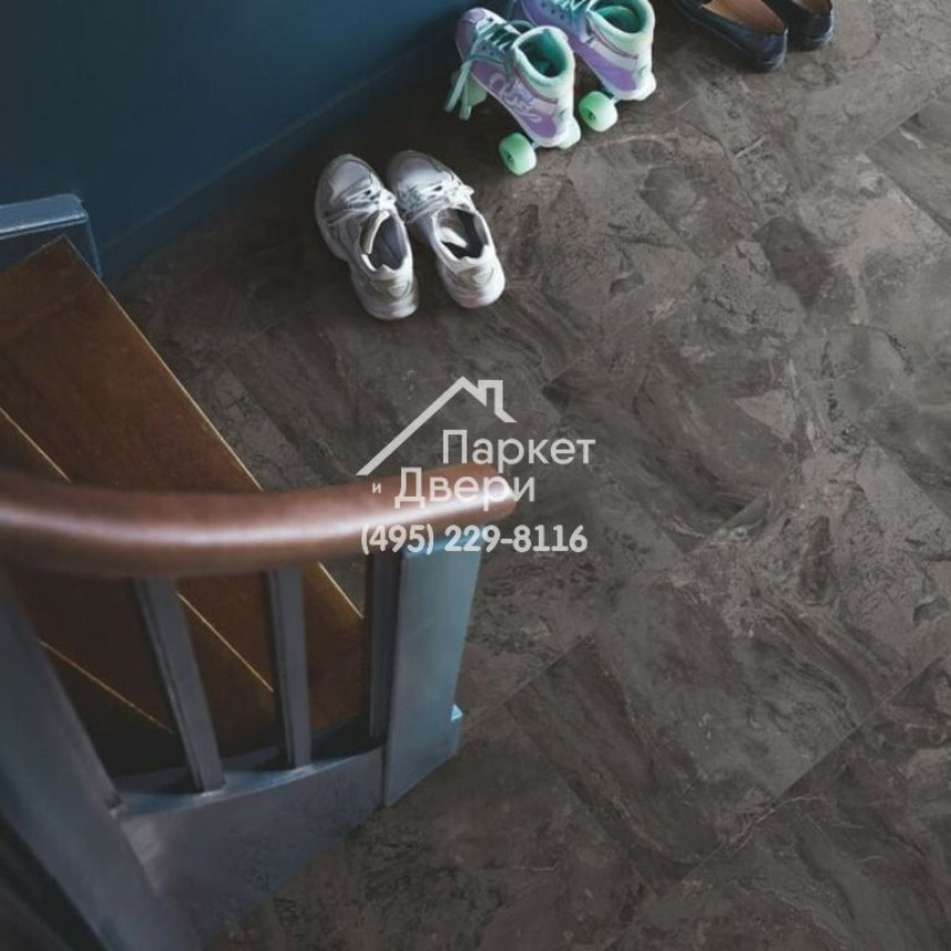 Виниловый пол Pergo Viskan pro Click 4220-40170 Альпийский камень черный 610х303х4