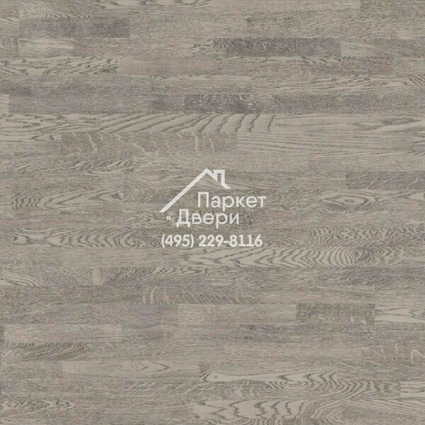 Паркетная доска Karelia Urban soul Дуб Concrete Grey 3-полосный 2266x188x14