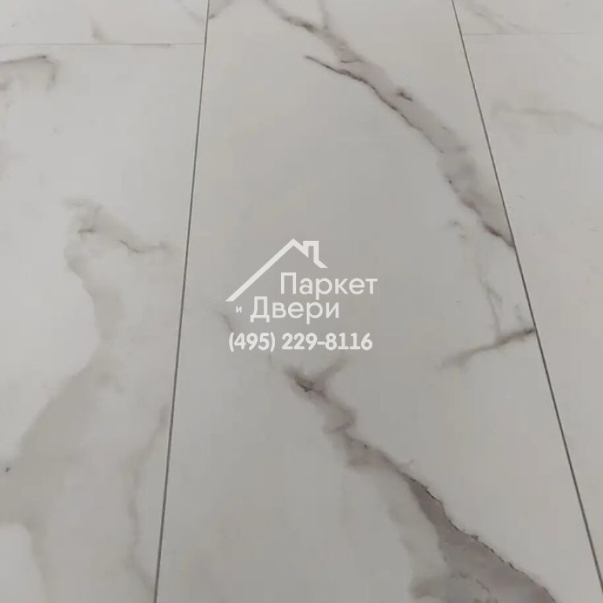 Каменный MSPC ламинат Stone Floor Бело-серый Мрамор 2820-4 MP, 1220х234х8-1