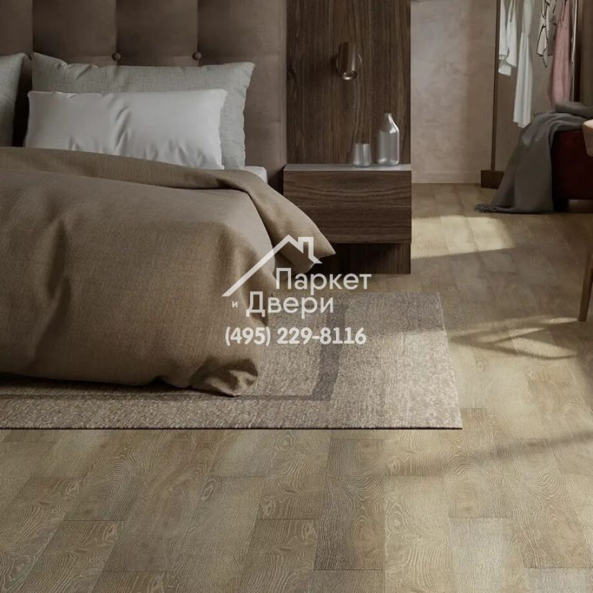 Каменный MSPC ламинат Stone Floor Дуб Домашний очаг 91790-9 MP, 1220х141х8-1