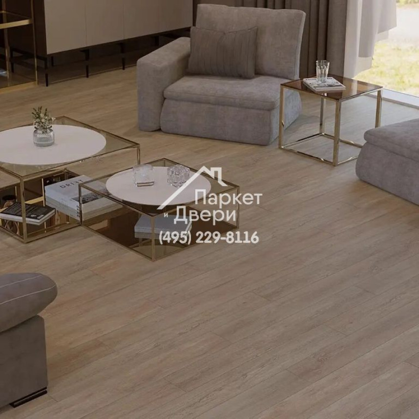 Каменный MSPC ламинат Stone Floor Дуб Арктическое лето K0026-18 MP, 1220х141х8-1