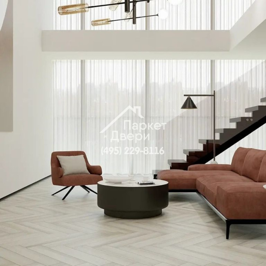 Каменный SPC ламинат Stone Floor Дуб Ланкастер 30605 HP, 750х150х4,5-1