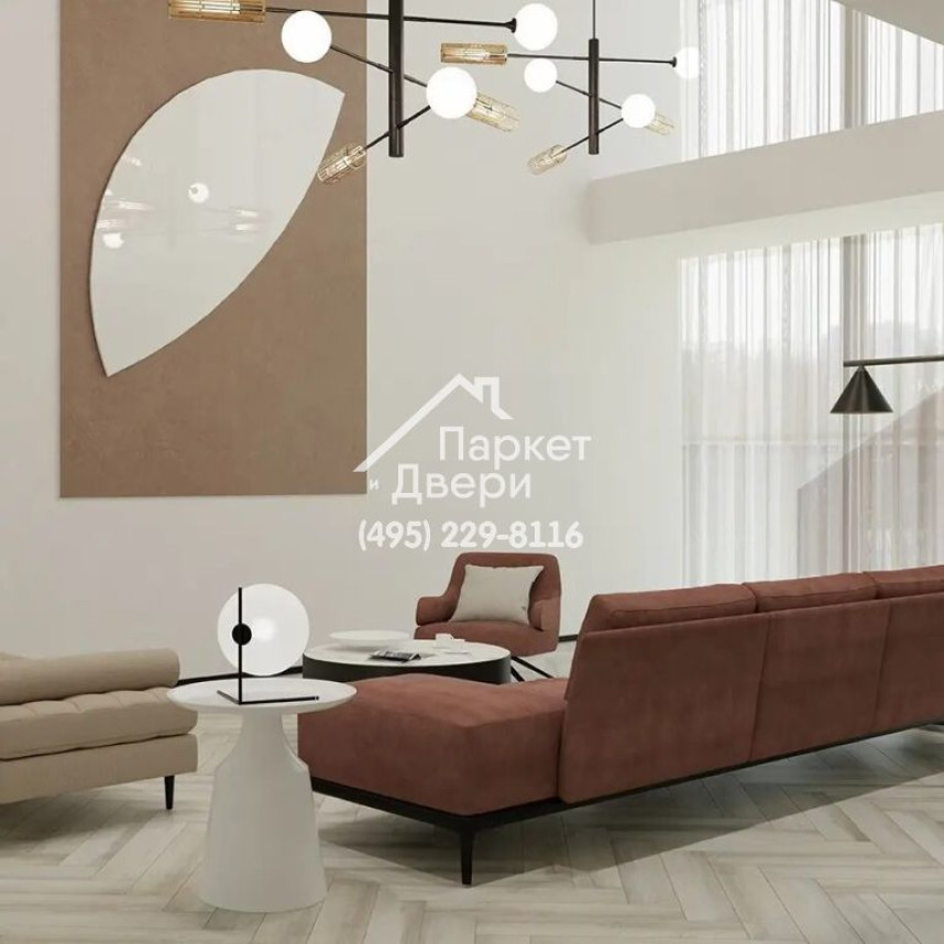 Каменный SPC ламинат Stone Floor Дуб Ланкастер 30605 HP, 750х150х4,5-2