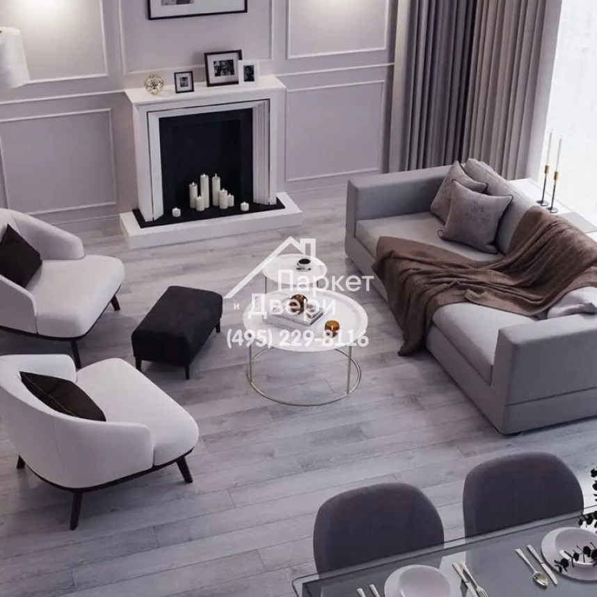 Каменный MSPC ламинат Stone Floor Дуб Дуб Ривьера 91785-1 MP, 1220х141х8