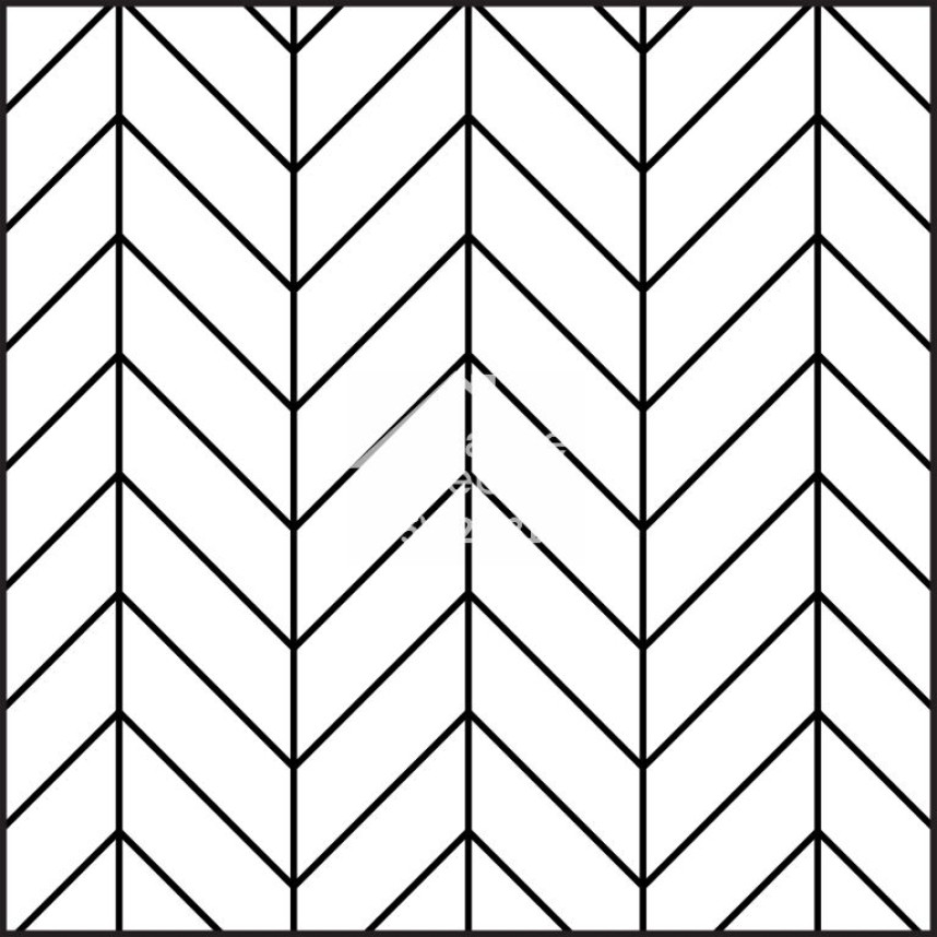 Паркет Французская Ёлка Coswick 45° Дуб Соломенный 1175-4841-20, Таверн, 500x127x15