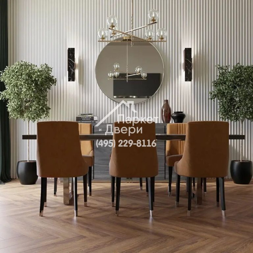 Каменный SPC ламинат Stone Floor Дуб Эрлгрей 622104 HP, 750х150х4,5-2