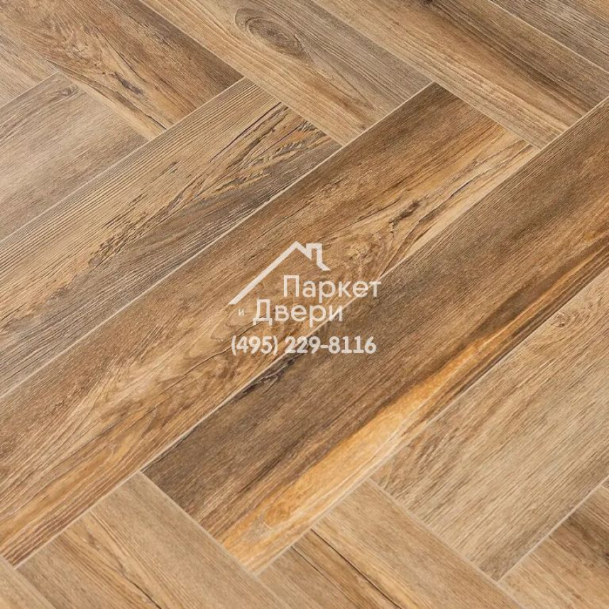 Каменный SPC ламинат Stone Floor Дуб Эрлгрей 622104 HP, 750х150х4,5