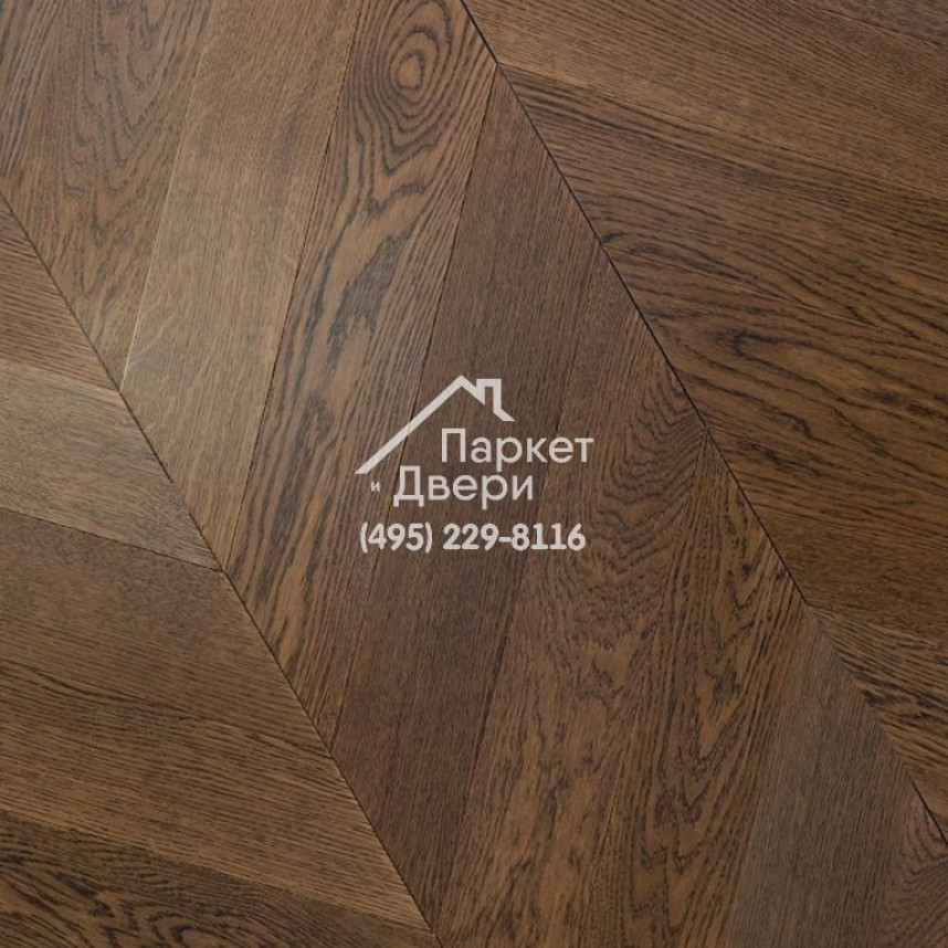 Паркет Французская Ёлка 60⁰ Coswick Молочный Шоколад 1123-4217-20, Таверн, 548x127x19,05-3