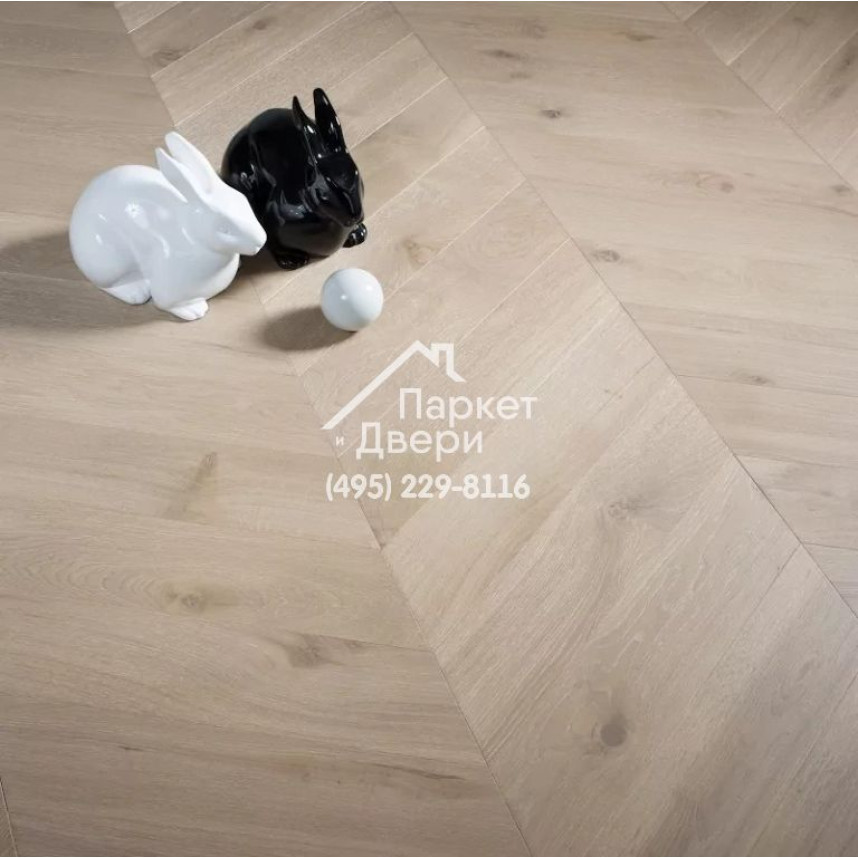 Паркет Французская Ёлка 45⁰ Coswick  Серое дерево 1134-4833-20, Таверн, 500x127x19,05-2