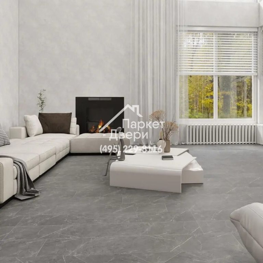 Каменный MSPC ламинат Stone Floor Мрамор Графитовый 88182-3 MP, 1220х234х8-2