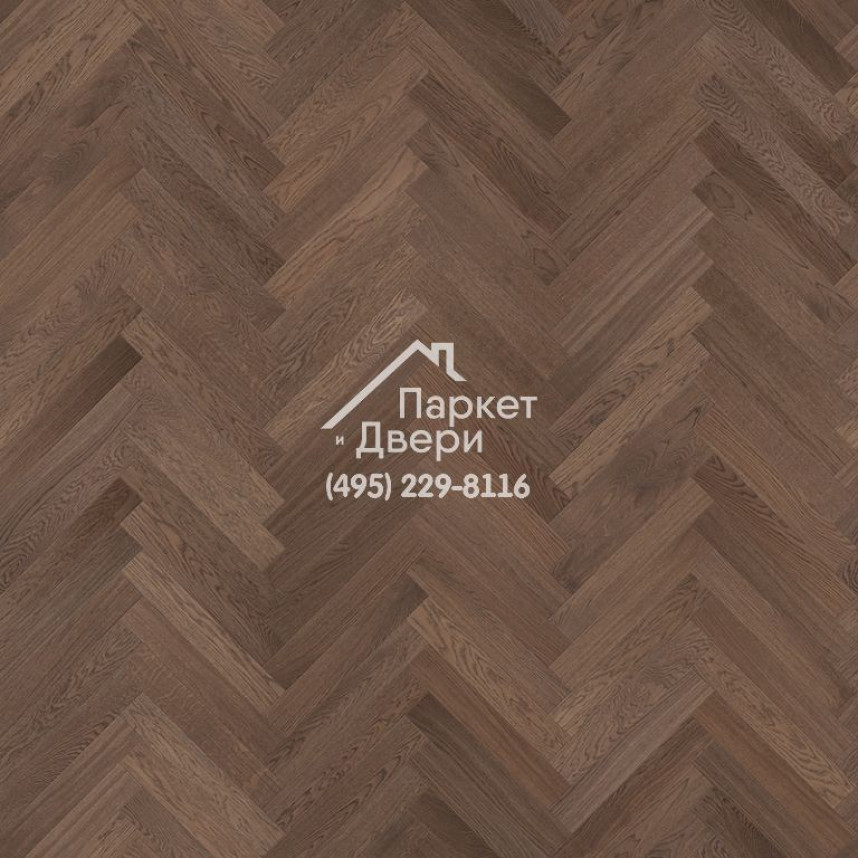 Паркет Английская Ёлка 90° Coswick Американский орех Туманный рассвет, 1374-3810-30, 1 Натур, 635x127x15