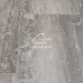 Каменный SPC ламинат Stone Floor Плитка Жемчужно-серая 8875709 НР, 610х305х4,5