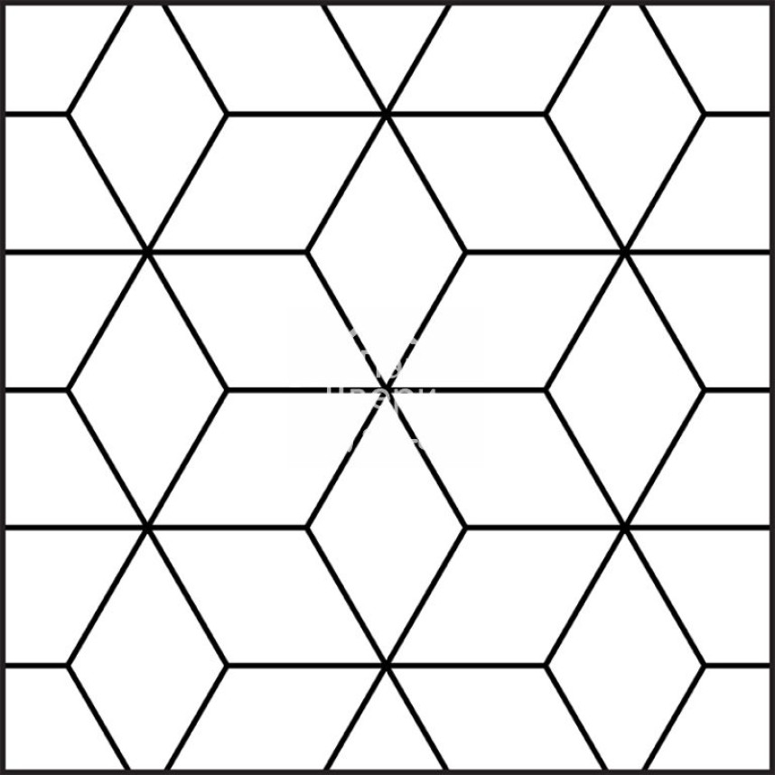 Мозаичный паркет Coswick Ромб Дуб Эльтон, 1197-3248-10, 1 Коон, 220x190x15-1