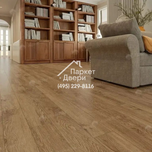 Виниловые полы Alpine Floor, Grand Sequoia Village, Макадамия ECO 11-1007 MC, 1220х125х4