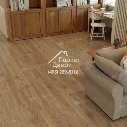 Виниловые полы Alpine Floor, Grand Sequoia Village, Макадамия ECO 11-1007 MC, 1220х125х4