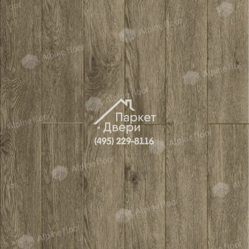 Виниловые полы Alpine Floor, Grand Sequoia Village, Венге Грей ECO 11-807 MC, 1220х125х4