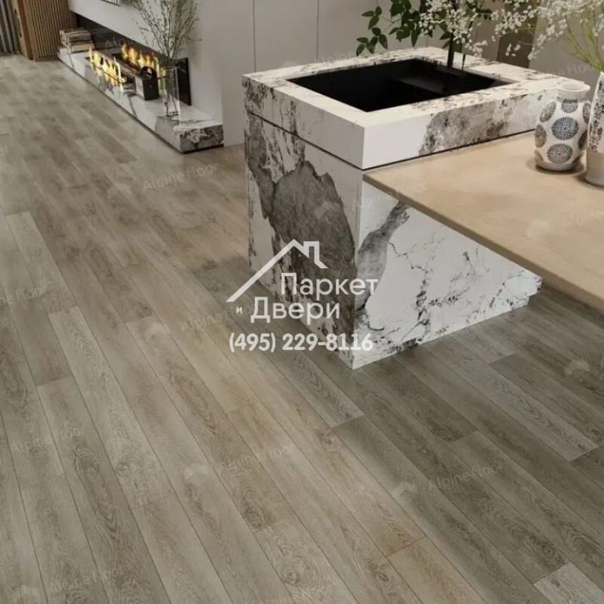 Виниловые полы Alpine Floor, Grand Sequoia Village, Клауд ECO 11-1507 MC, 1220х125х4