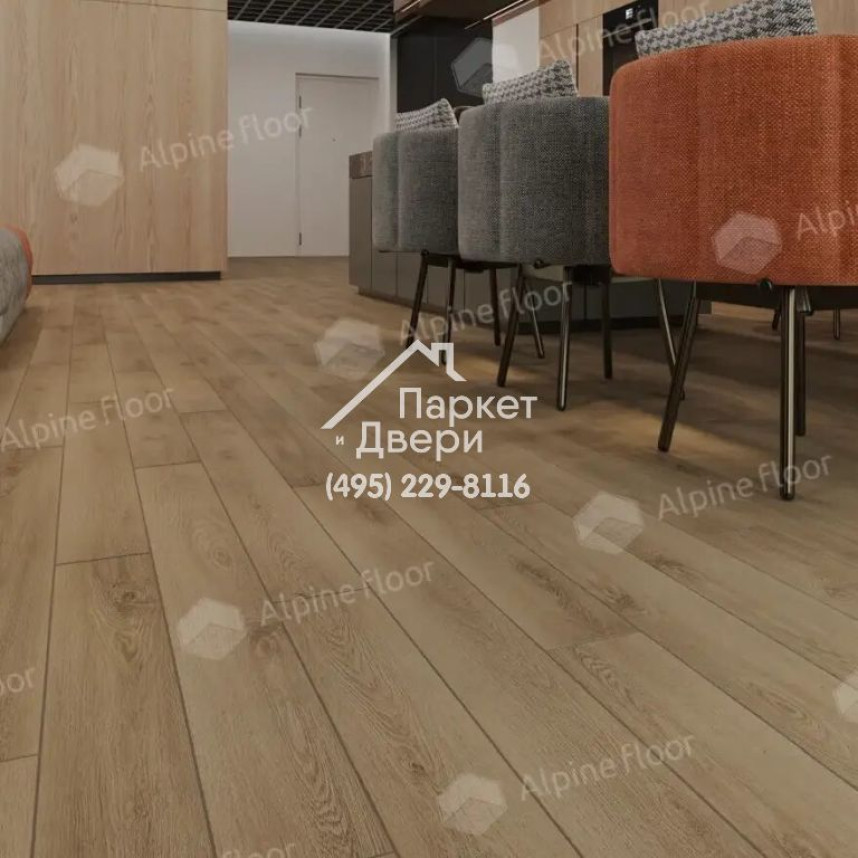 Виниловые полы Alpine Floor, Grand Sequoia Village, Вайпуа ECO 11-1907 MC, 1220х125х4