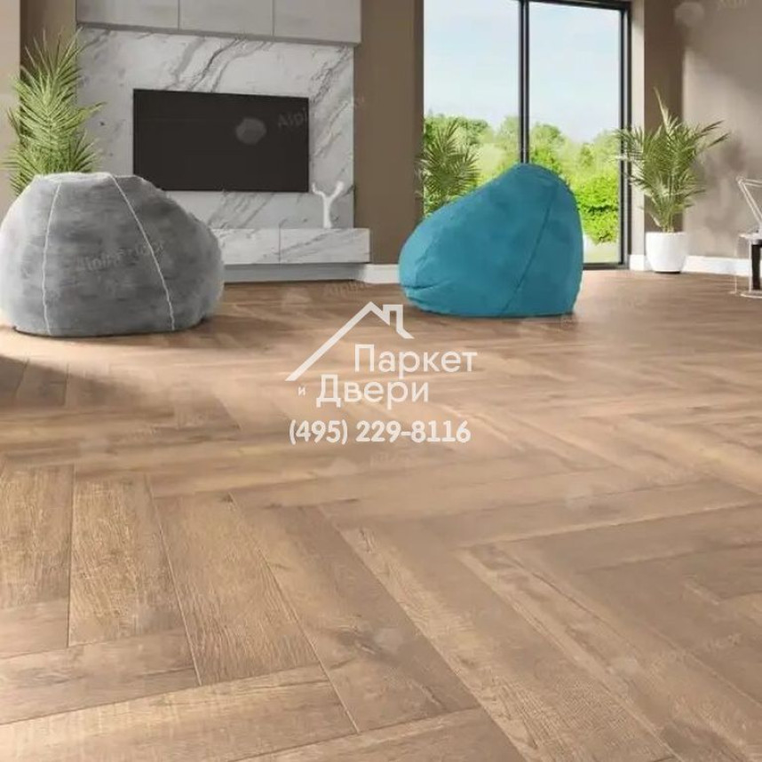 Виниловые полы Alpine Floor, Parquet Premium, Дуб Royal ECO 19-2 MC, 600х125х8