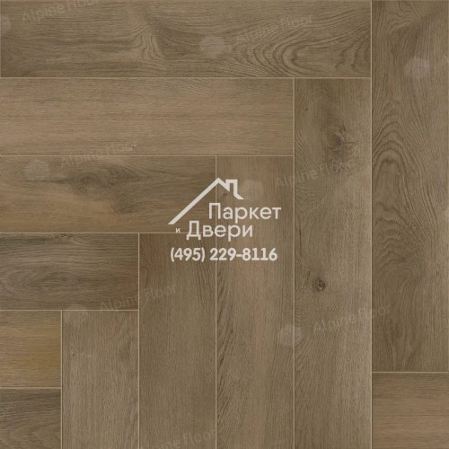 Виниловые полы Alpine Floor, Parquet Premium, Дуб Насыщенный ECO 19-7 MC, 600х125х8